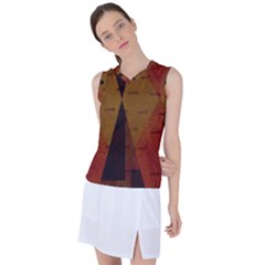 Abstract 004 Women s Sleeveless Sports Top by nate14shop