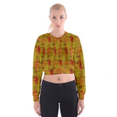 Abstract 005 Cropped Sweatshirt by nate14shop