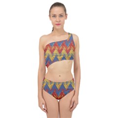 Aztec Spliced Up Two Piece Swimsuit by nate14shop