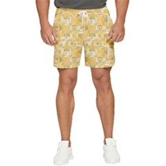 Background Abstract Men s Runner Shorts