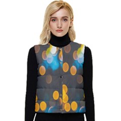 Desktop Women s Short Button Up Puffer Vest by nate14shop