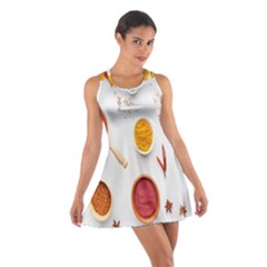 Masala Spices Food Cotton Racerback Dress by artworkshop