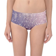 Snowfall Winter Mid-waist Bikini Bottoms by artworkshop