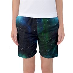 Stars Sky Space Women s Basketball Shorts by artworkshop