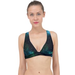 Stars Sky Space Classic Banded Bikini Top by artworkshop