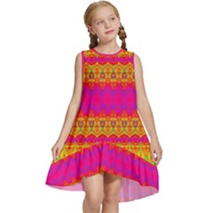 Calming Peace Kids  Frill Swing Dress