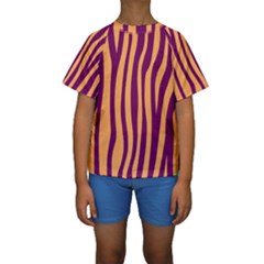 Images Ffiio,tiger Kids  Short Sleeve Swimwear by nate14shop