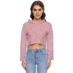 Flora Women s Lightweight Cropped Hoodie