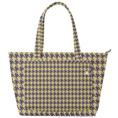 Houndstooth Back Pocket Shoulder Bag 