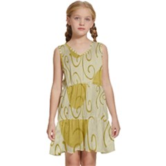 Sun Kids  Sleeveless Tiered Mini Dress