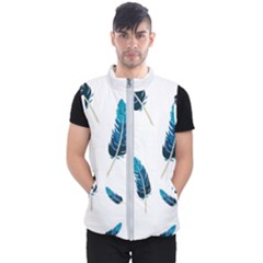 Feather Bird Men s Puffer Vest by artworkshop