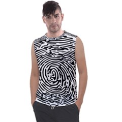 Fingerprint Men s Regular Tank Top by artworkshop