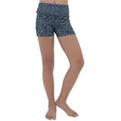 Nature Twigs Kids  Lightweight Velour Yoga Shorts