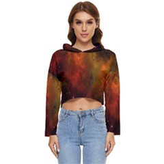 Space Science Women s Lightweight Cropped Hoodie