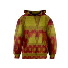 Rhomboid 003 Kids  Pullover Hoodie by nate14shop