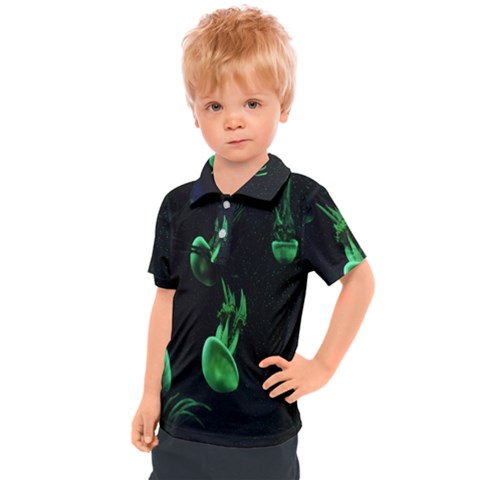 Jellyfish Kids  Polo Tee by nate14shop