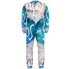 5 Seconds Of Summer Collage Quotes Onepiece Jumpsuit (men) by nate14shop