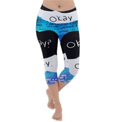 The Fault In Our Stars Lightweight Velour Capri Yoga Leggings