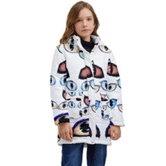 Glasses Kid s Hooded Longline Puffer Jacket