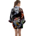 Halloween Long Sleeve Satin Kimono View2