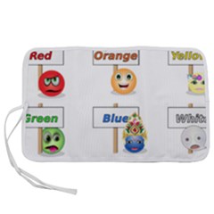 Graphic-smiley-color-diagram Pen Storage Case (l) by Jancukart