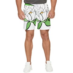 Lotus-flower-water-lily Men s Runner Shorts by Jancukart