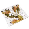 Phoenix-bird-fire-bright-red-swing Wooden Puzzle Square View3