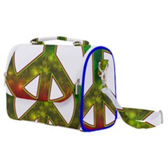 Peace-rastafarian Satchel Shoulder Bag by Jancukart