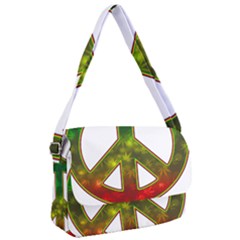 Peace-rastafarian Courier Bag