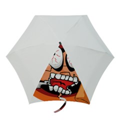 Brain Cartoon Animation Mini Folding Umbrellas by Jancukart