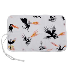 Dragon-phoenix-fire-bird-ancient Pen Storage Case (m)