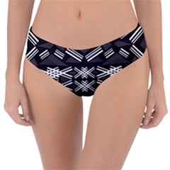 Abstract Pattern Geometric Backgrounds  Reversible Classic Bikini Bottoms by Eskimos