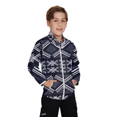 Abstract Pattern Geometric Backgrounds  Kids  Windbreaker by Eskimos