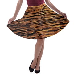 Cobblestones A-line Skater Skirt by artworkshop