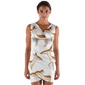 Cute Animal Deer Wrap Front Bodycon Dress View1