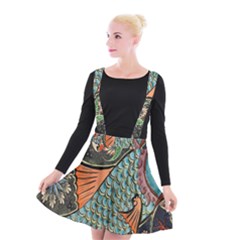 Mosaic Suspender Skater Skirt by artworkshop