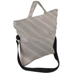 Sand Waves Fold Over Handle Tote Bag by artworkshop