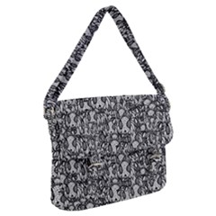 Sketchy Monster Insect Drawing Motif Pattern Buckle Messenger Bag by dflcprintsclothing
