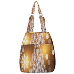 Christmas-tree-a 001 Center Zip Backpack by nate14shop