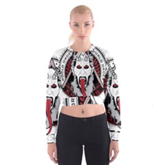 Krampus Cropped Sweatshirt