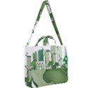 Vector-energy-saving-caring-for-the-earth Square Shoulder Tote Bag View2