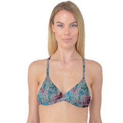 Splash Splosh  Reversible Tri Bikini Top by Hayleyboop