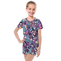 Splodge Kids  Mesh Tee And Shorts Set