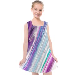 Color Acrylic Paint Art Kids  Cross Back Dress by artworkshop