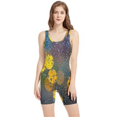 Raindrops Water Women s Wrestling Singlet by artworkshop