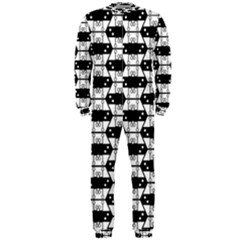 Hackers Town Void Mantis Hexagon Agender Rumpus Parable Pride Flag Onepiece Jumpsuit (men) by WetdryvacsLair