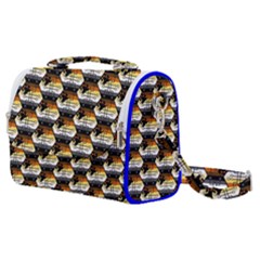 Hackers Town Void Mantis Hexagon Bear Pride Flag Satchel Shoulder Bag by WetdryvacsLair