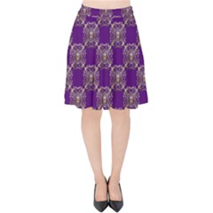 Background-b 005 Velvet High Waist Skirt