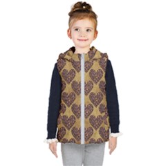 Background-b 006 Kids  Hooded Puffer Vest by nate14shop