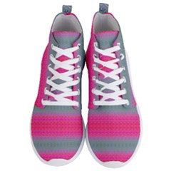 Pink Dreams Men s Lightweight High Top Sneakers